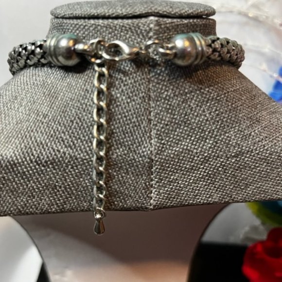 Turquois and Silver Necklace - Picture 3 of 3